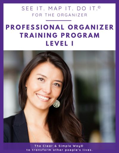 Clear & Simple, Marla Dee, Kate Fehr, Professional Organizer Training Program, Level I