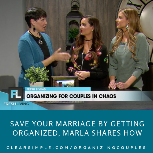 Organizing helps Couples in Chaos