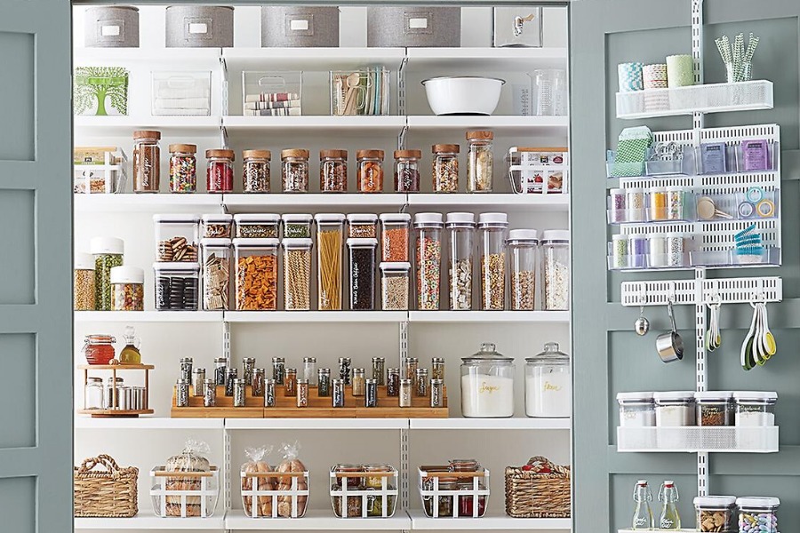 Clear & Simple, SEE IT. MAP IT. DO IT., Organize Your Kitchen, Organize Your Pantry, Container Store, elfa