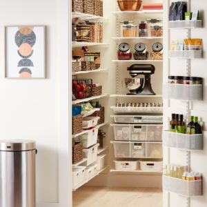 Clear & Simple, SEE IT. MAP IT. DO IT., Organize Your Kitchen, Organize Your Pantry, Container Store, elfa